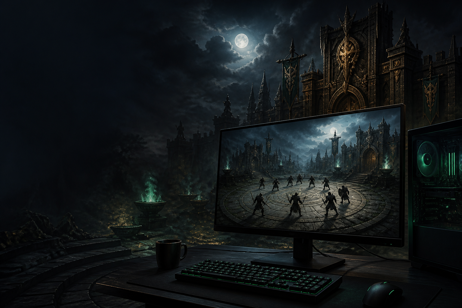 RAID: Shadow Legends PC requirements and launcher planning context visual