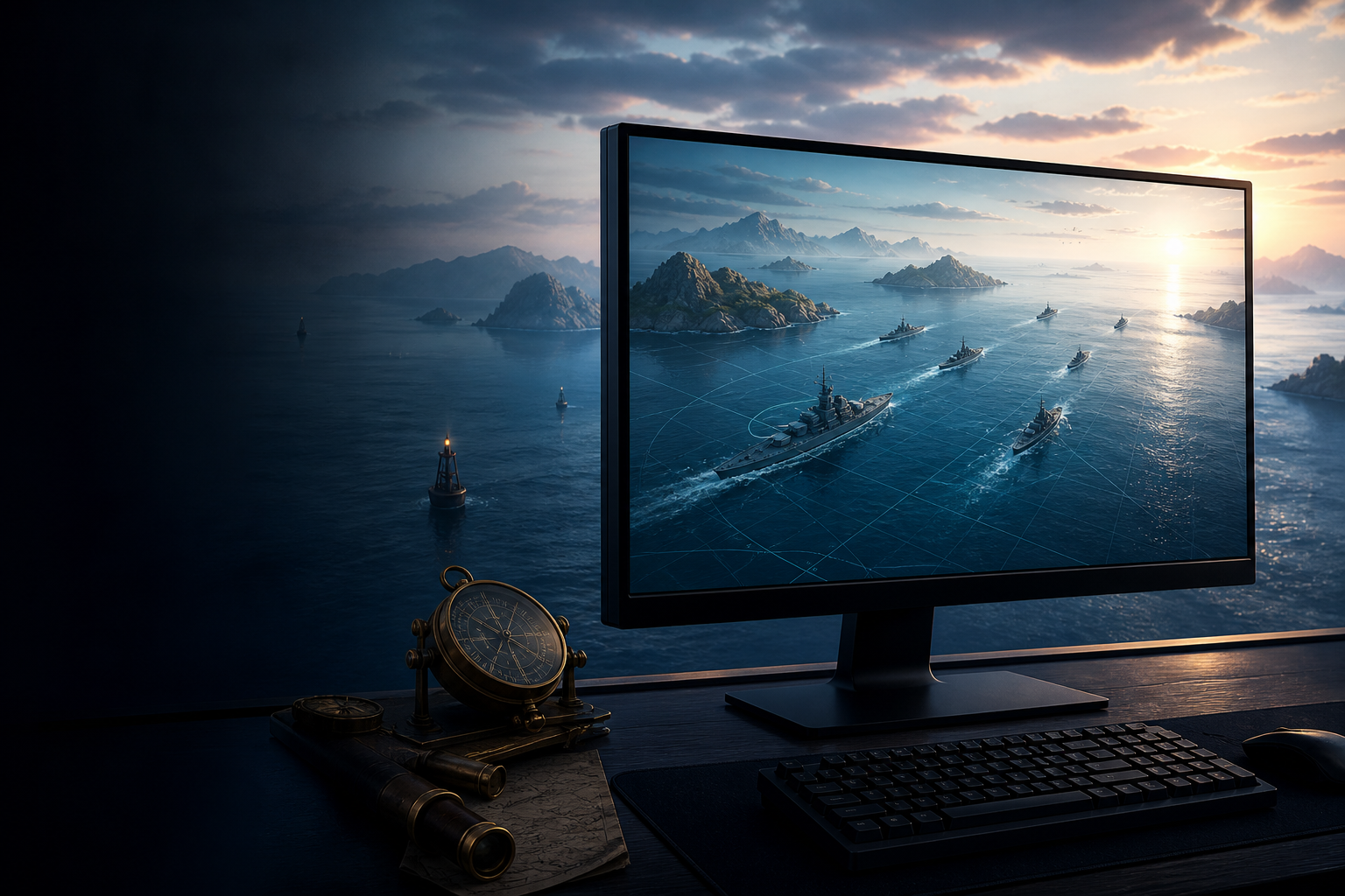 World of Sea Battle system requirements and PC installation checklist context visual