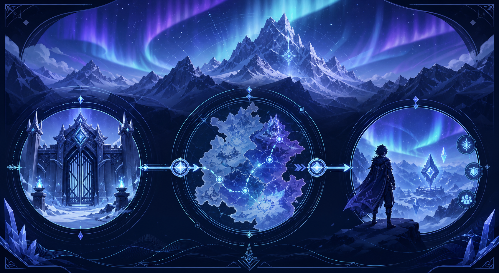 HoYoverse announced Genshin Impact version 7.0 and the Snezhnaya region infographic visual