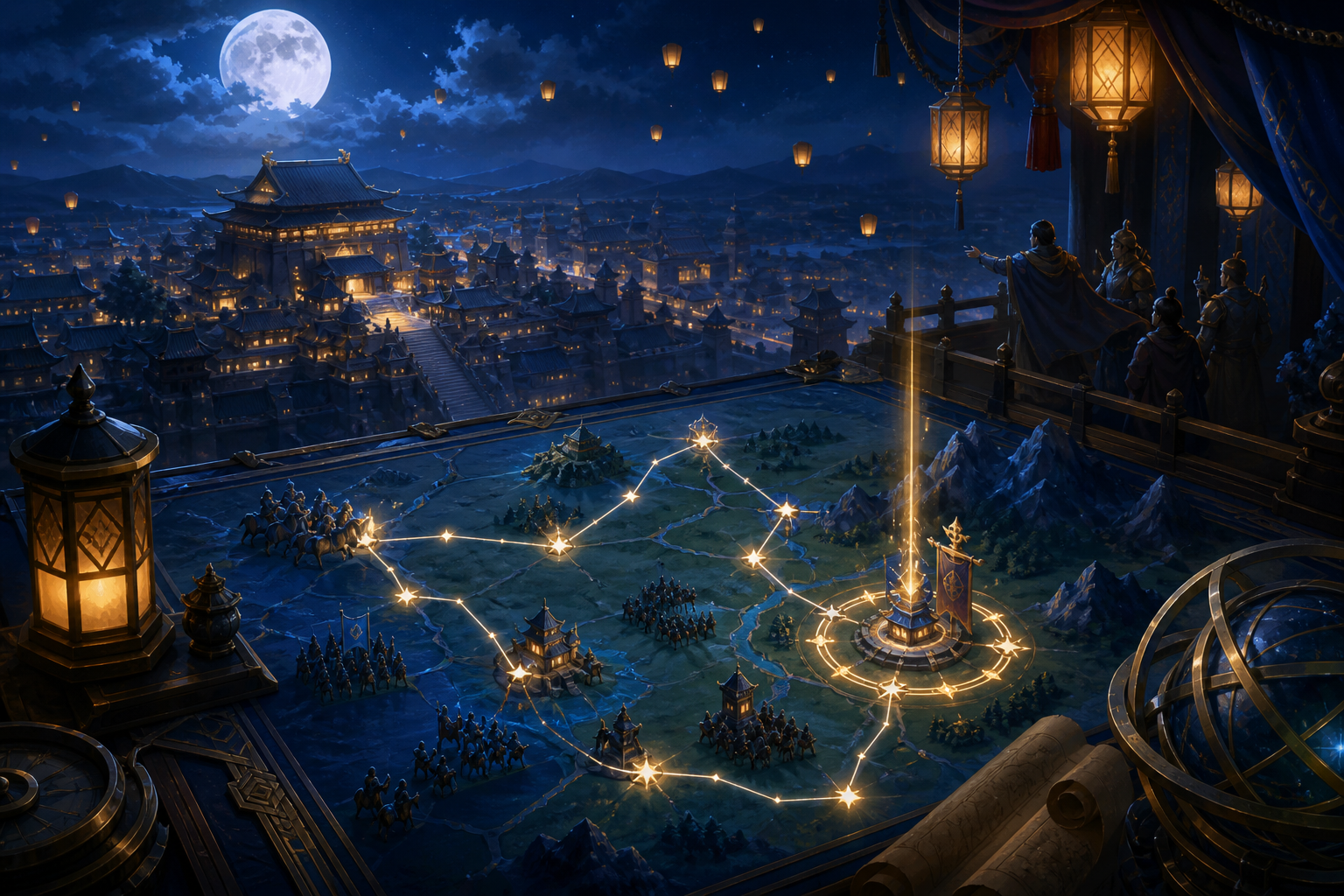 Rise of Kingdoms listed Starry Rendezvous and new events for version 1.1.10 context visual