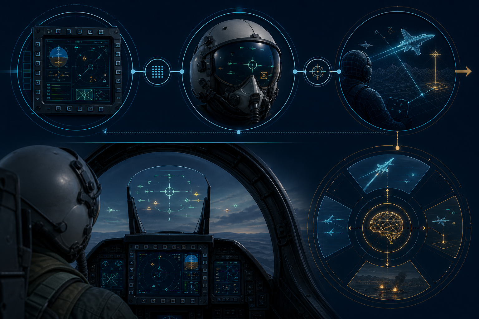 War Thunder previews new MFD and HMD systems for its next update infographic visual