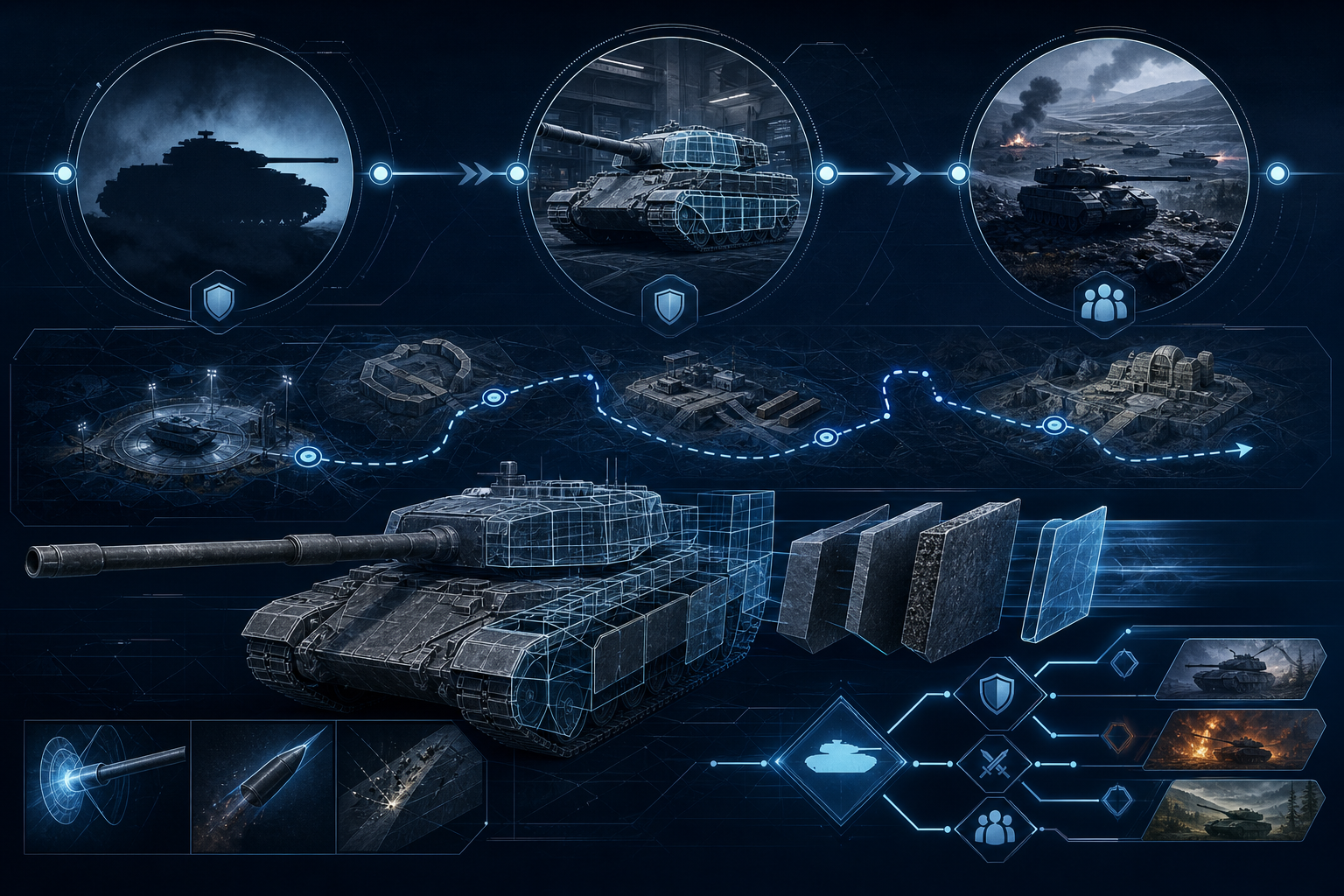 Wargaming revealed World of Tanks: HEAT in August 2025 infographic visual