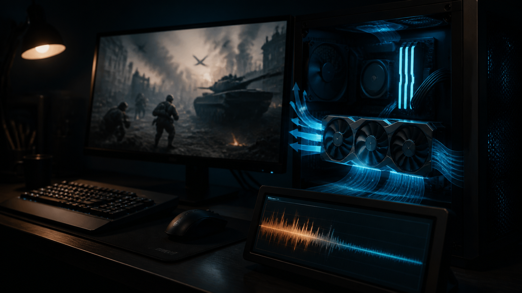 Enlisted low FPS troubleshooting with a controlled graphics reset context visual