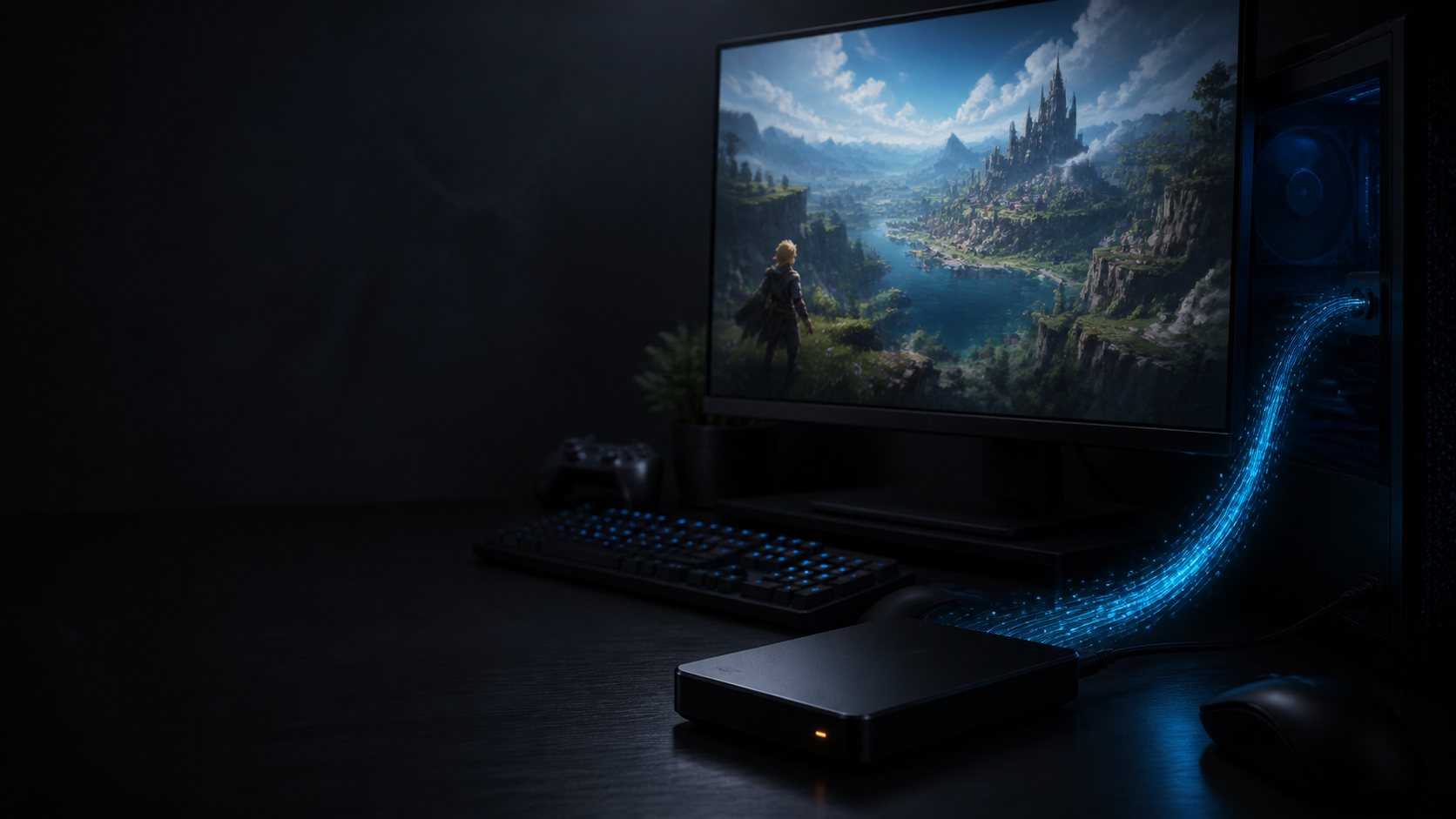 Genshin Impact PC download checklist for a clean setup infographic visual