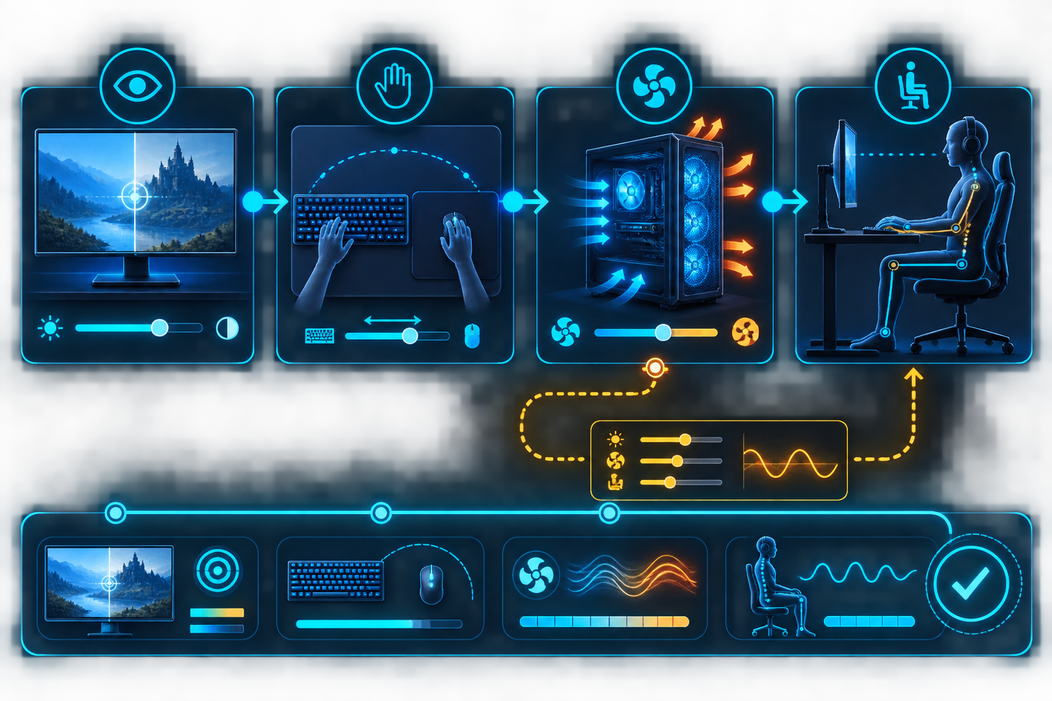 Rise of Kingdoms PC setup for launcher and shortcut checks infographic visual