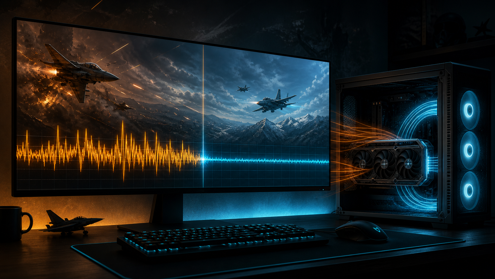 War Thunder low FPS after an update with a controlled recovery context visual