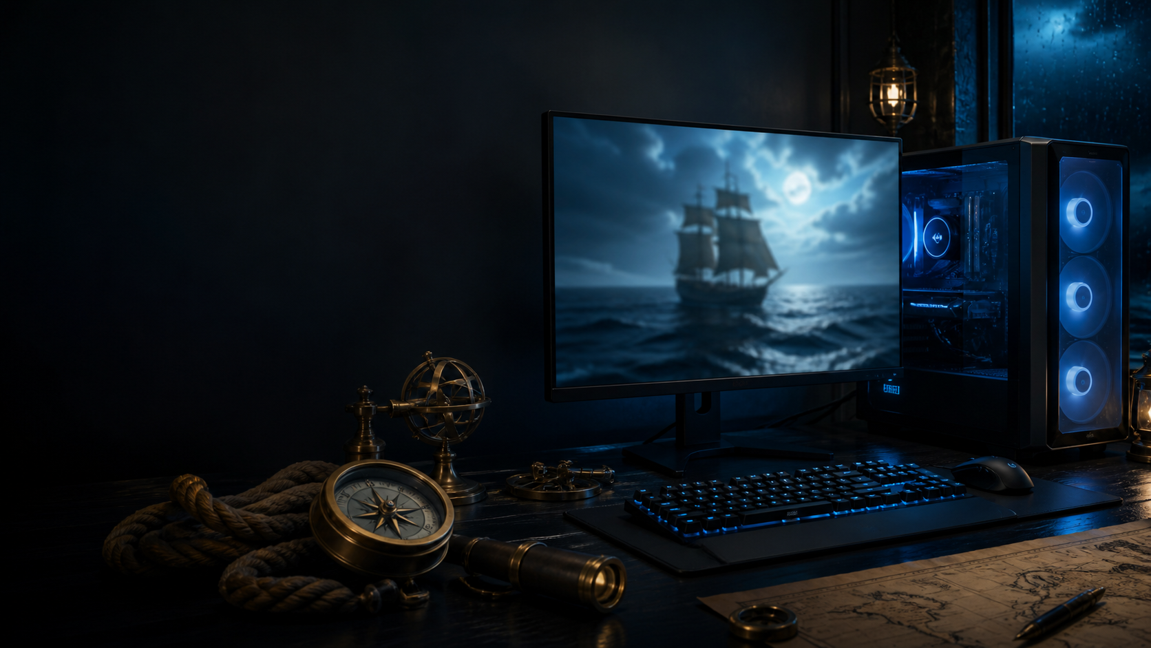 Original editorial illustration for Sea of Conquest PC requirements and the current evidence gap