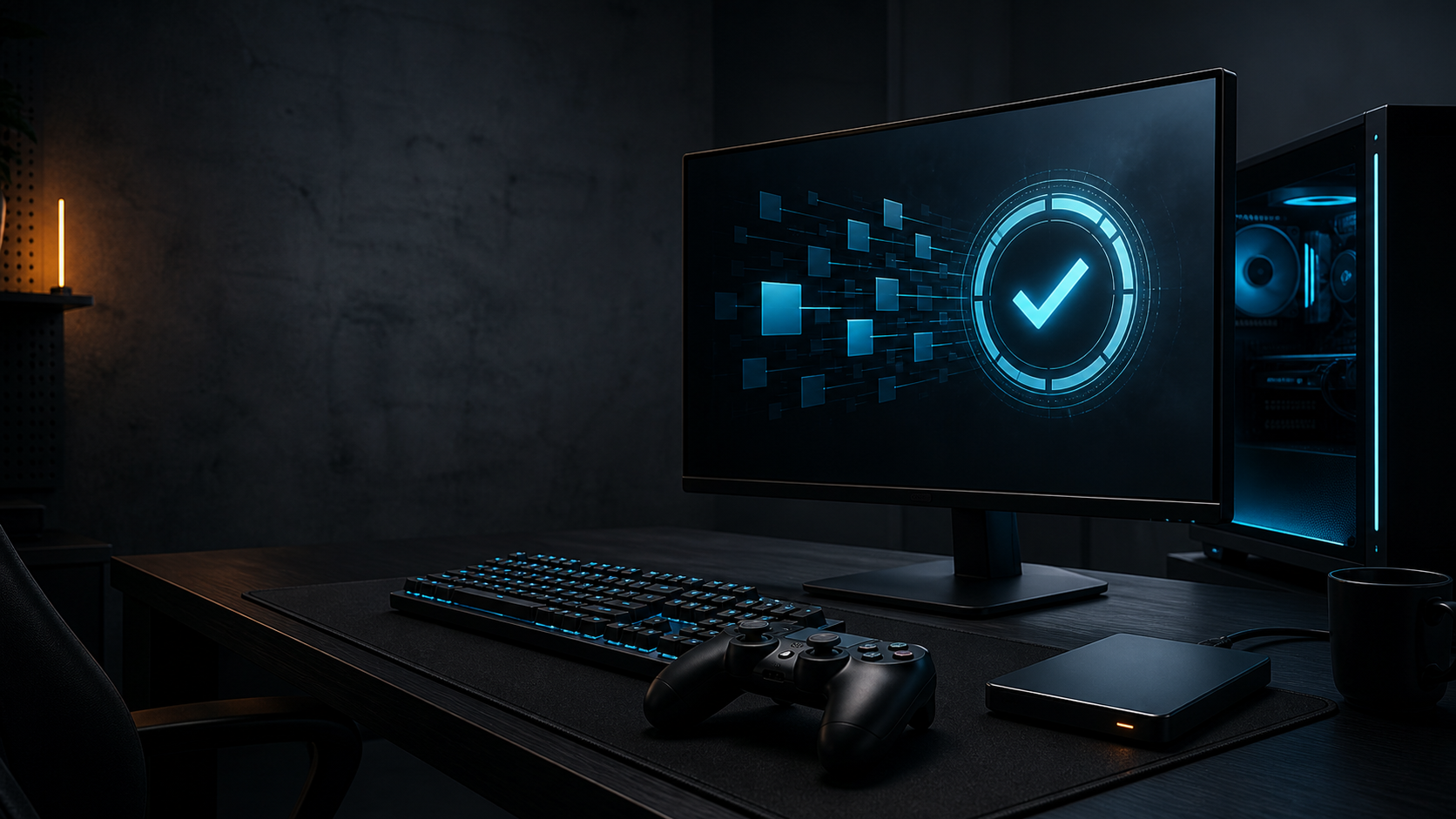 Original editorial illustration for War Thunder Steam update checklist and file verification